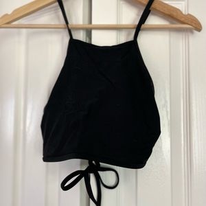 Aerie High Neck Bikini Top